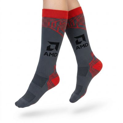 Custom Athletic Elite Knee High Socks - Flat Lay